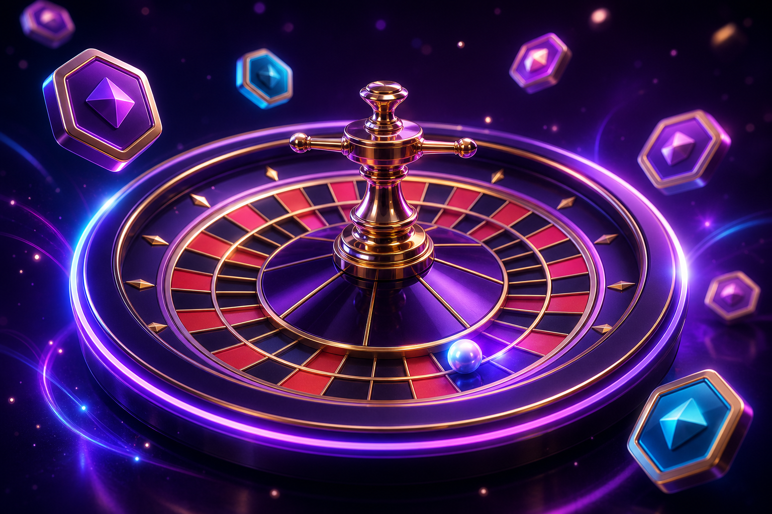 Jogo de mesa social de roleta Roda Cósmica