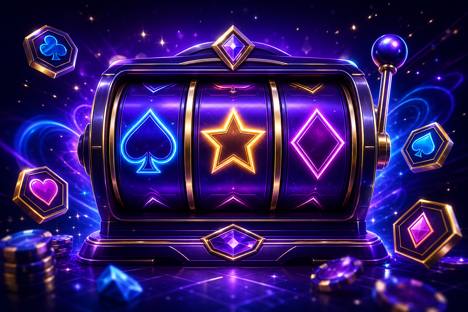 Jogo de slots social Rolos Aurora